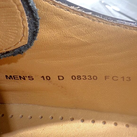 Cole Haan Caldwell Black Leather Oxford Cap Toe Lace Up 08330 Men's Size 10D - Picture 10 of 12